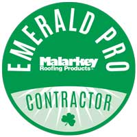 Malarkey Roofing Products Emerald Pro Badge