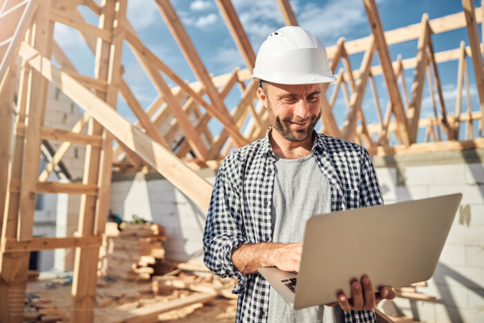 Good Looking Man In Charge Of Construction Management